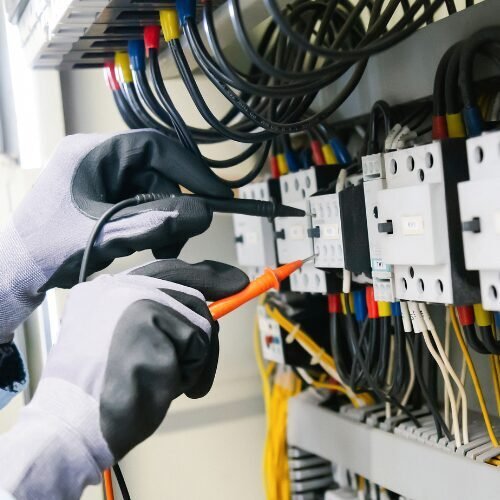 Electrical maintenance work